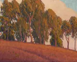 Ernest Browning Smith, Eucalyptus Landscape, oil on canvas