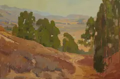 Aaron Edward Kilpatrick, Eagle Rock Valley, oil on canvas