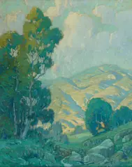 Paul Lauritz, Afternoon Shadows, oil on canvas