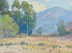 Meadow in the Sierras by Paul Lauritz, oil on canvas, sold Nov 2023