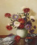 Aubrey Dale Greer, Floral Still Life