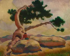 Ben Messick, The Sentinel, oil on canvas