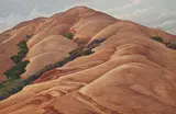 Ray Strong, Black's Mountain (Change of Season), oil on canvas