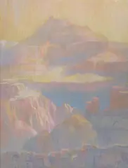Peter Adams, Tower of Set, 1995, pastel on paper