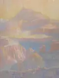 Peter Adams, Tower of Set, 1995, pastel on paper