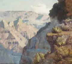 Dewitt Parshall, Grand Canyon, oil on canvas