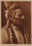 Edward S. Curtis, Piopio-Maksmaks, Profile - Walla Walla, 1905, Large-format photogravure