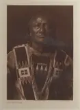 Edward S. Curtis, Otter Robe - Atsina, 1908, Large-format photogravure