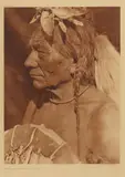 Edward S. Curtis, Makóyēpuk ("Wolf-Child") - Blood, 1926, Large-format photogravure