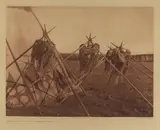Edward S. Curtis, Sacred Bags of the Horn Society - Blood, 1926, Large-format photogravure