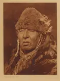 Edward S. Curtis, Apió-Mita ("White Dog") - Blood, 1926, Large-format photogravure