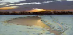Joseph Keiffer, The Dead of Winter, 2010, oil on canvas
