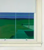 Kenneth Layman, Day of the Eclipse, 1974, oil on canvas