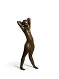 Hugo Robus, Dawn, 1931, bronze with brown patina