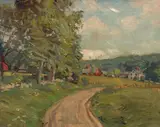 Robert Emmett Owen, Country Road with Farmhouse