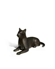 Gwynn Murrill, George, 2001, bronze with dark brown patina