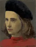 Raphael Soyer, Girl Wearing a Beret, oil on canvas