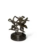 Albert Wein, Joie de Vivre, 1962, bronze with brown patina