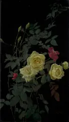 George Cochran Lambdin, Roses, 1878, oil on panel