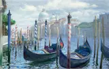 Peter Ellenshaw, Grand Canal, Venice, 1989, oil on canvas