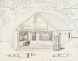 Saul Steinberg, Marty's Deli