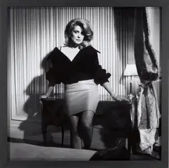 Bettina Rheims, Catherine Deneuve au Georges V, Paris, 1988, Gelatin silver print, mounted on aluminum