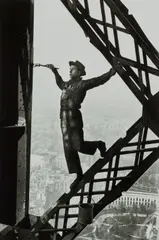 Marc Riboud, The Painter of the Eiffel Tower, 1953, Gelatin silver print