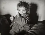 Roman Vishniac, Untitled (Warsaw ghetto, hungry child), c. 1937, Gelatin silver print