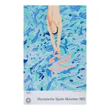 David Hockney, Olympische Spiele München 1972