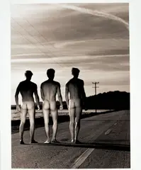 Greg Gorman, Kelbaker Road, 1991, tirage argentique; monté, signé, daté, titré, annoté 'Amboy (CA)' et numéroté '2/15' au crayon et avec cachet (au revers)