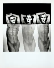 Steven F. Arnold, Triplets, tirage argentique; signé, titré, et numéroté '4/12' au crayon (au revers)