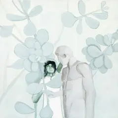 Tasha Amini, Sans Titre, oil on canvas