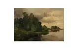 Thomas Moran, Three Mile Harbor, oil on canvas