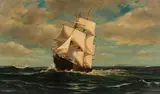 William Edward Norton, Square-rigged Vessel Under Sail