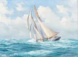 Anton Otto Fischer, Yacht Race