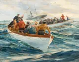Anton Otto Fischer, The Sinking of the Inchcliffe Castle