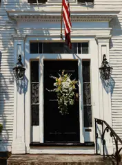 Ronal A. Parlin, American Welcome, oil on linen glued to Luan panel