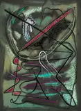 Rolph Scarlett, Magenta Lines No. 5