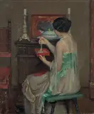 Henry R. Rittenberg, The Jewel Box, 1919, oil on canvas