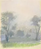 Wolf Kahn, Near Trees