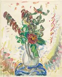 Alfred Maurer, Flowers in a White Pitcher