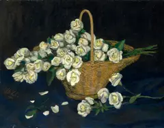 Walt Kuhn, Rose Basket, 1934, oil on canvas