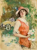 Howard Chandler Christy, Happy Motoring (The Happy Ending)