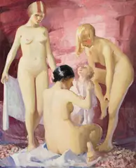 M. Jean McLane, After the Swim, circa 1926-27, oil on canvas