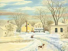 Pasquale, Watching the Grosbeaks, 1963-64, oil on canvas