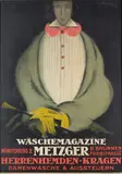 Charles Loupot, Wäschemagazine Metzger; Gebrüder Scholl, c. 1920, Two lithographs in colors on wove paper