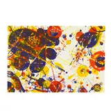 Left Panel of the Triptych, An Other Set - Y, from the Pasadena Box (Lembark L. 66, SF-80) by Sam Francis, 1964, Lithograph in colors on Kochi rice paper, sold Nov 2022