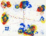 Sam Francis, Web (Lembark S. 7, SFS-136, Gemini 408), 1972, Screenprint in colors on wove paper