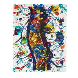 Untitled (Lembark L. 265, SF-271) by Sam Francis, 1986, Lithograph in colors on Rives BFK paper, sold Nov 2022