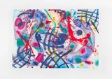 Sam Francis, Trietto 3 (SFE-076RC), 1991, Aquatint in colors on Fabriano paper